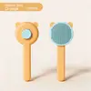 Cepillo Limpiador Automático de Silicona Suave para Gatos, Removedor de Pelo, Herramienta de Aseo para Gatos de Pelo Corto y Largo
