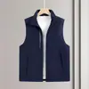 Colete de Algodão com Penugem Três-Resistente Roupa de Trabalho Logotipo Personalizado Impresso À Prova de Vento e Impermeável Roupa de Trabalho Quente em Grupo Colete Colete