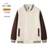 Organização de Uniforme de Beisebol Suéter de Lã Outono e Inverno com Logo Estampado, Roupa de Trabalho para Treinamento Personalizada, Uniforme de Trabalho de Manga Longa com Gola Alta