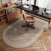 Alfombrilla para Silla de Ordenador con Arco 2025 Nuevo Tocador de Gama Alta Alfombrilla para Pies de Silla Alfombra para Silla Giratoria de Estudio E-Sports