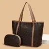 Bolsa de Tote Impresa Retro Europea y Americana Transfronteriza para Mujer, Gran Capacidad, Bolso de Hombro Patchwork de Moda, Bolso de Mano para Viajar