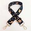 Nueva Bandolera Colorida con Estampado de Leopardo, Correa Ancha para el Hombro, Ajustable, de un Solo Hombro, Cruzada, Accesorios para Bolsos de Correa Larga con Correa de Hombro Reemplazable