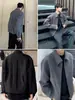 Chaqueta Ejecutiva Gris Retro Americana con Hombrera Cleanfit Chaqueta Corta Marca de Moda High-End Traje de Vuelo Hombro Derecho
