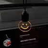 Luz Pendente Decorativa Criativa para Carro, Sensor de Movimento Recarregável Rosto Sorridente Luz Pendente Retro Edison
