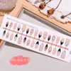ColeçãoUnhas em Formato de Amêndoa com Estilo Europeu e Americano, Design Olho de Gato, Estilo Oceano de Luxo Único, Unhas Usáveis Dopamina, Arte de Unhas Ice, 30 Peças