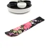 Funda para Abanico Gruesa de Doble Capa al por Mayor Estilo Chino para Mujer de 21 cm Funda para Abanico Plegable Abanico de Molino de Viento Bolsa Especial para el Polvo