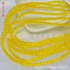 Cuentas Redondas con Agujero Recto de 4 mm Serie de Cuentas Ligeras Cristales Sueltos Material para Borlas Hechas a Mano Accesorios 90-100 Piezas