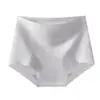 Ropa Interior de Algodón Puro de Color Sólido para Mujer Modelo Nuevo 2025 Clase A Algodón Puro Antibacteriano Entrepierna Sin Costuras Calzoncillos Tipo Boxer para Mujer Ropa Interior Sin Costuras
