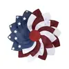 Guirlanda Americana de Dia da Independência Transfronteiriça, Guirlanda Patriótica, Decoração de Feriado Nacional, Montagem de Cena, Enfeites para Pendurar na Porta da Frente, Adereços