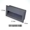 Nuevas Luces LED para Escalones, Luces de Pie, Apliques Empotrados para Pared Exterior, Luces de Esquina para Caminos y Entradas Exteriores, Envío Gratis