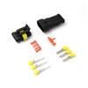 Serie 1.5 Conector Terminal Impermeable Hid Automotriz Enchufe Conector Macho y Hembra 1 Agujero 2 Agujeros 3 Agujeros 4 Agujeros 5 Agujeros 6 Agujeros