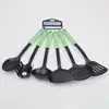 Espátula de PP Resistente a Altas Temperaturas Utensilios de Cocina Antiadherentes Juego de 6 Piezas Cucharas de Cocina Espátulas de Cocina Cucharas Ranuradas Herramientas de Cocina