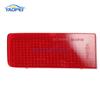 7P6945105 7P6945106 para Volkswagen Touareg 11-14, reflector de parachoques trasero, reflector de luz trasera
