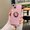 El Soporte Integrado es Adecuado para Funda de Teléfono Apple 18 con Anillo Magnético, Funda Protectora iPhone 17 Pro Max Borde Recto 15