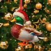Colgante Ardilla de Navidad 2D Erizo/Oveja Dibujo Animado Colgante Árbol de Navidad Decoración Colgante Delfín de Navidad 2026