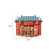 Yuanbao Dios de la Riqueza, La Riqueza Está Rodando, Imán para Refrigerador, Decoración del Hogar de Bendición, Regalo de Riqueza y Tesoro, Imán Magnético para Refrigerador