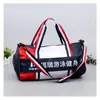 Bolsa de fitness portátil de um ombro com logo imprimível, bolsa de armazenamento unissex, bolsa para esportes ao ar livre de lazer, viagem