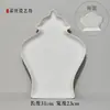 Plato de gres cerámico plato plano plato de gres cerámico de arcilla blanca alta gres pintado a mano gres bajo vidriado