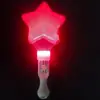Venta al por mayor de fábrica LED estrella de cinco puntas barra fluorescente barra luminosa estrella barra intermitente apoyo para conciertos LOGO de producción