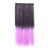 Peluca Pieza de Extensión de Cabello para Mujer Pieza de Cabello de Una Sola Pieza Peluca de Cinco Clips Pieza de Cabello Artificial Pieza de Cabello Recto Invisible y Sin Rastro Cabello Largo Recto