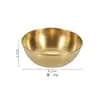 Fornecimento direto transfronteiriço de pratos de molho para imersão em aço inoxidável cor de ouro, pratos criativos revestidos de titânio para temperos, molho de soja, imersão, sushi