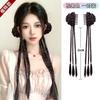 Bolsa de Cabelo Torção Trança Presilha Estilo Nacional Sexy Cabelo Artificial Nova Chinoiserie Dupla Torção Trança Boxeadora Doce Legal Cavalo