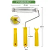 Venta al por mayor de comercio exterior directo de fábrica rodillo de pintura 4-9 pulgadas herramientas de cepillo de pared de alta calidad rodillo de pintura hot melt rodillo de pintura personalizado