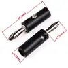 Plugue Banana 4MM Soquete Banana Borne Plugue Lanterna Plugue de Teste Amplificador Alto-falante