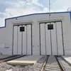 Yuou Indústria de Portas Porta Dobrável Industrial Padrão Europeu Isolamento Vedação À Prova de Poeira Antifurto Produção e Fabricação Fabricante