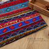 Toalha de mesa cortina almofada tecido estampado de algodão e linho estilo étnico cheongsam fantasia decoração de casa tecido DIY atacado