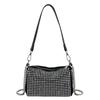 Bolsas de Mujer con Pedrería al por Mayor 2026 Verano Nueva Moda Bolso de Hombro Incrustado de Diamantes Estilo Coreano Ins Bolso Cruzado con Cadena Transfronterizo