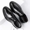 Zapatos de cuero para hombre de talla grande transfronterizos, nuevos estilos de otoño, zapatos casuales versátiles, zapatos de suela blanda para negocios y formales, adecuados para el trabajo y para conducir