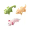 Novo produto transfronteiriço: Figurinha realista de lagarto hexagonal, acessórios DIY, ornamentos para paisagem em miniatura, modelo realista de réptil
