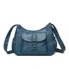 Bolso de mujer moderno y retro, sencillo y versátil, de gran capacidad, tipo bandolera, elegante y a la moda.