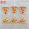 Juguete de Comida Simulada Pizza, Kit de Materiales Hechos a Mano, Pegamento de Crema DIY, Accesorios de Resina, Accesorios para el Cabello, Fundas para Teléfono Móvil, Hebillas para Zapatos