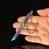 Colgante llavero temático del juego Delta Force, con una versión miniatura del modelo de arma Estrella del Norte, un artículo decorativo y un pequeño regalo