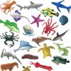 Set de Animales Transfronterizos Animal Salvaje Artificial Aves de Corral Araña Insecto Lagarto Reptil Educación Temprana Juguetes de Ciencia y Educación Pvc