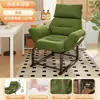 Sillón reclinable para sofá perezoso dos en uno para sentarse y dormir oficina puede reclinarse puede dormir persona soltera plegable silla para siesta en la hora del almuerzo silla para dormitorio