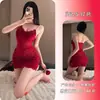Lencería Nocturna Encaje Transparente Sexy Camisón Tira de Malla Vestido de Noche Estilo Puro Deseo Qqny Mujer 9625