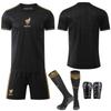 Traje de Entrenamiento de Fútbol 2025-26 Nuevo Traje Deportivo Jersey Copa América Negro Dorado Selección Nacional Mexicana Récord