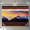 Pintura Colgante de Tela para Pasillo Estilo Tíbet Sala de Estar Dormitorio Cocina Hotel Pared de Fondo Tela Colgante Celebración de Internet del Tíbet Tapiz para Sala de Estar