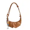 Bolsa Popular Crescent Dumpling Deste Ano Design de Nicho Bolsa Francesa de Axila Bolsa Transversal de Ombro Único de Alto Nível Moda para o Dia a Dia