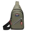 Bolso de pecho de nailon impermeable para hombre, estilo retro, de gran capacidad, multicapa, nuevo estilo