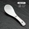 Cuchara de Cerámica Phnom Penh Cuchara Estilo Chino Cuchara para el Hogar Cuchara para Comer Cuchara Pequeña para Sopa Creativa Cuchara de Porcelana para Sopa