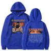 Moletom Europeu Transfronteiriço com Estilo Harajuku Vintage, Moletom Rick, Conjunto Unissex de Manga Longa