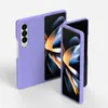 Capa macia e com toque suave adequada para o telefone Samsung ZFold3, Tela dobrável W com 78% de desconto W23 capa de silicone líquido proteção total anti-queda
