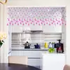 Cortina de Cuentas de Cristal Cortina Divisoria para Entrada, Modelo Nuevo sin Taladro para Sala de Estar y Baño, Cortina de Cuentas Divisoria Puerta a Puerta