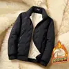 Abrigo de Invierno Engrosado Ultrasónico, Abrigo Cálido Engrosado para Hombres y Mujeres, Top Engrosado de Cuello Alto para Exteriores Talla Grande