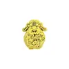 Crachá Corporativo Personalizado Logo Ouro Puro 999 Adesivo para Celular Shishi Ruyi Princesa Fique Rico Loja Presentes Pode Ser Aprovado