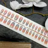 Nuevas Tiras de Uñas Postizas de Alta Venta, Uñas Postizas Coloridas Ojo de Gato Usables, Uñas Postizas Degradadas, Uñas Postizas Usables